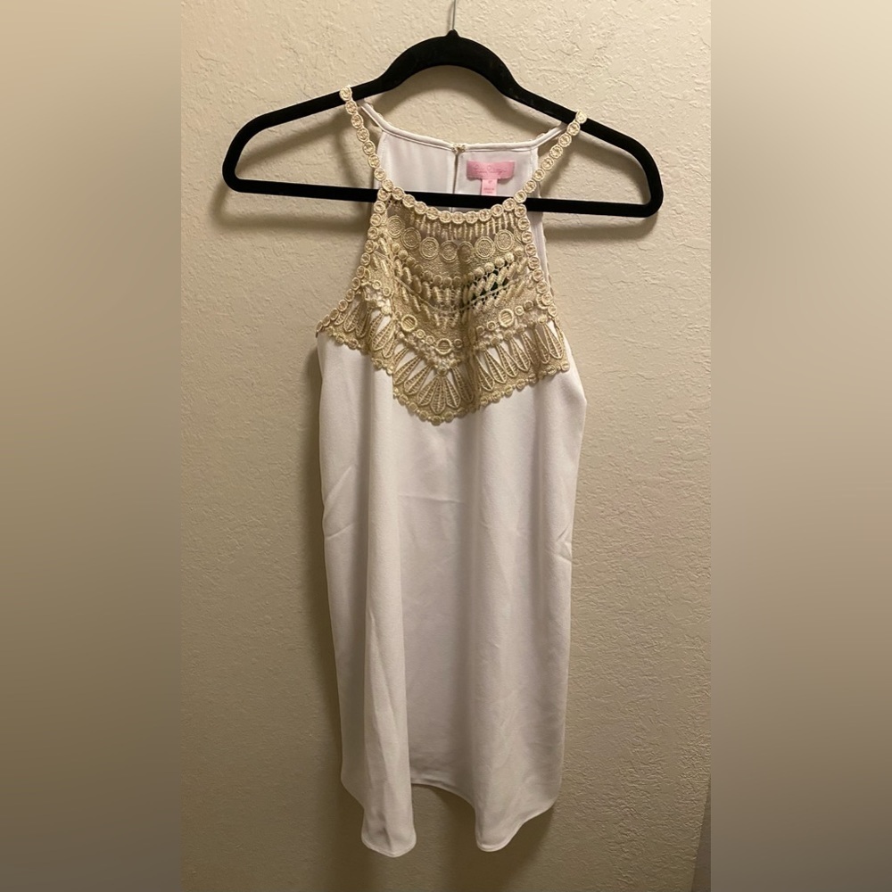 Lilly Pulitzer Pearl Soft Shift Dress. New - Picture 4 of 12